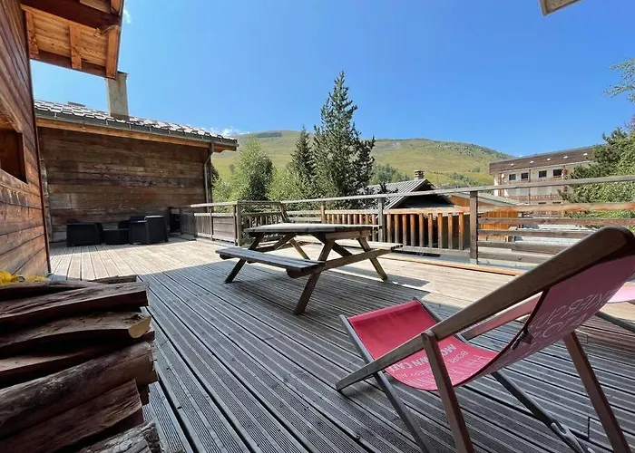 4 Avec Grande Terrasse Апартаменты